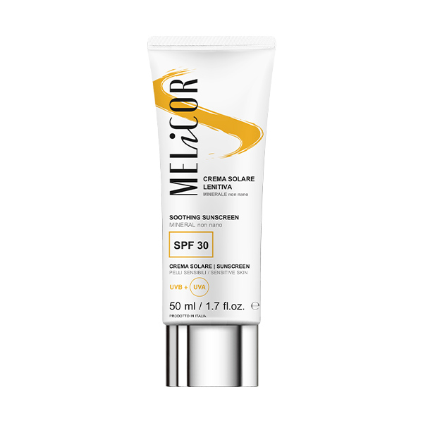SPF 30 - мінеральний сонцезахисний крем для чутливої шкіри та після процедур